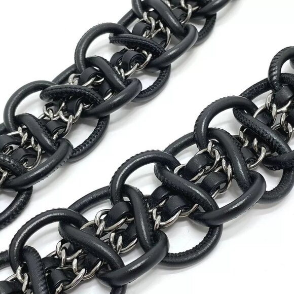 CHANEL Camelia flap Chain Shoulder Bag tweed gray - Picture 8 of 12